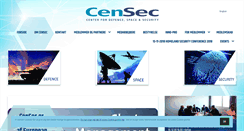 Desktop Screenshot of censec.dk